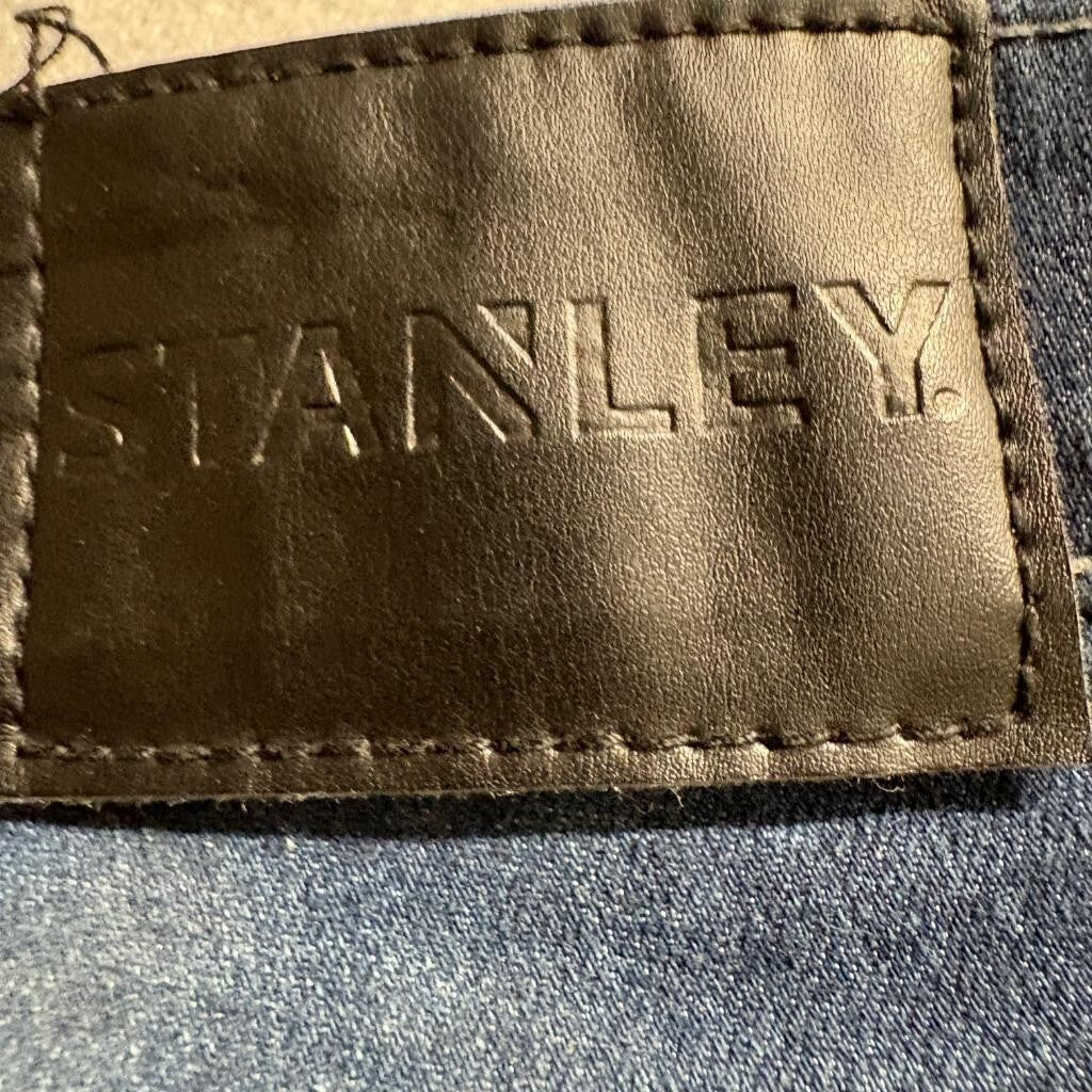 Stanley Stretch Jeans Mens 38x32 Blue Flex Technology Straight Leg Denim Pants