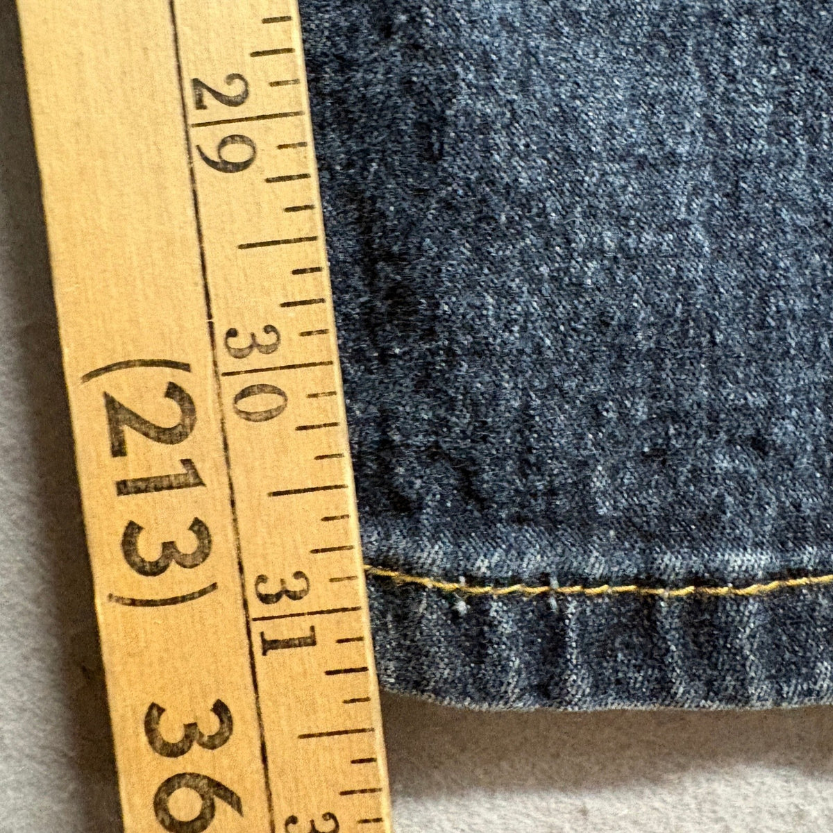DG2 Diane Gilman Sailor Jeans Womens Large Blue Denim Stretch Pull On Wide Leg