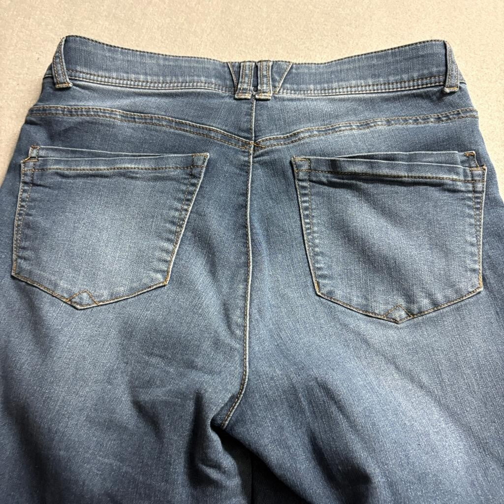 Democracy Ab Technology Skinny Jeans Womens Size 8 Blue Denim Stretch