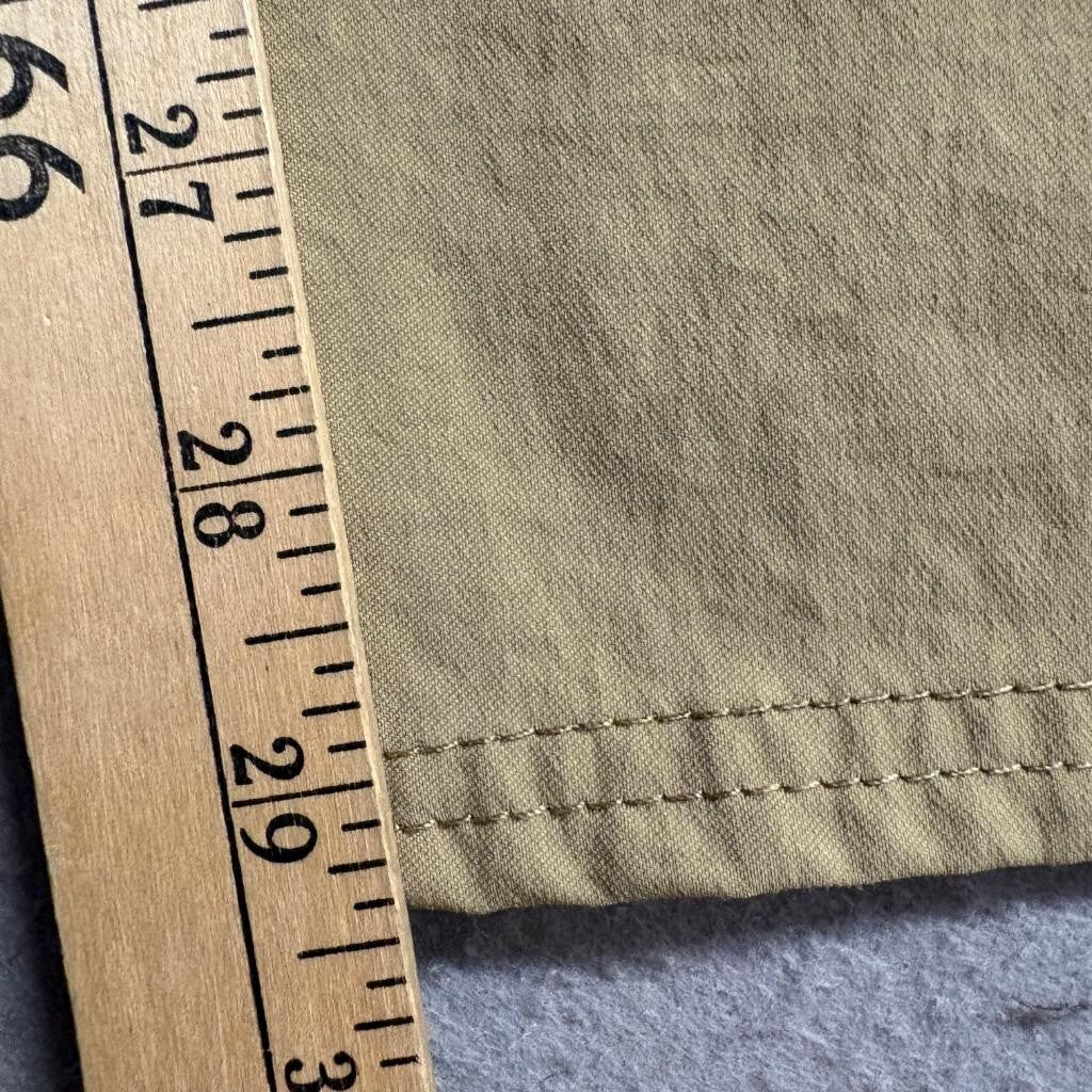 Denali Mens Pants 34x30 Brown Nylon Spandex Stretch Outdoor Hiking Chino