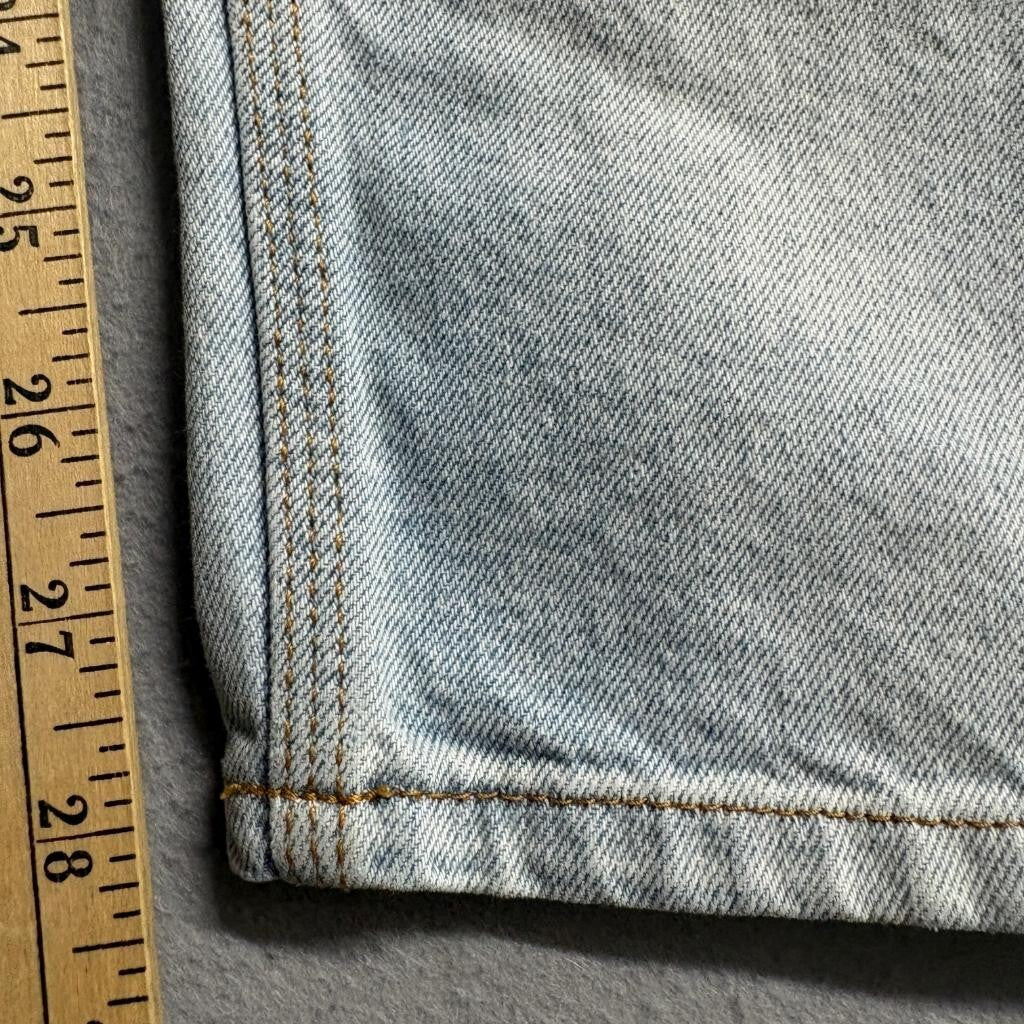 RSQ Utility Carpenter Jeans Womens 28x30 Light Wash Blue Denim Double Knee Pants