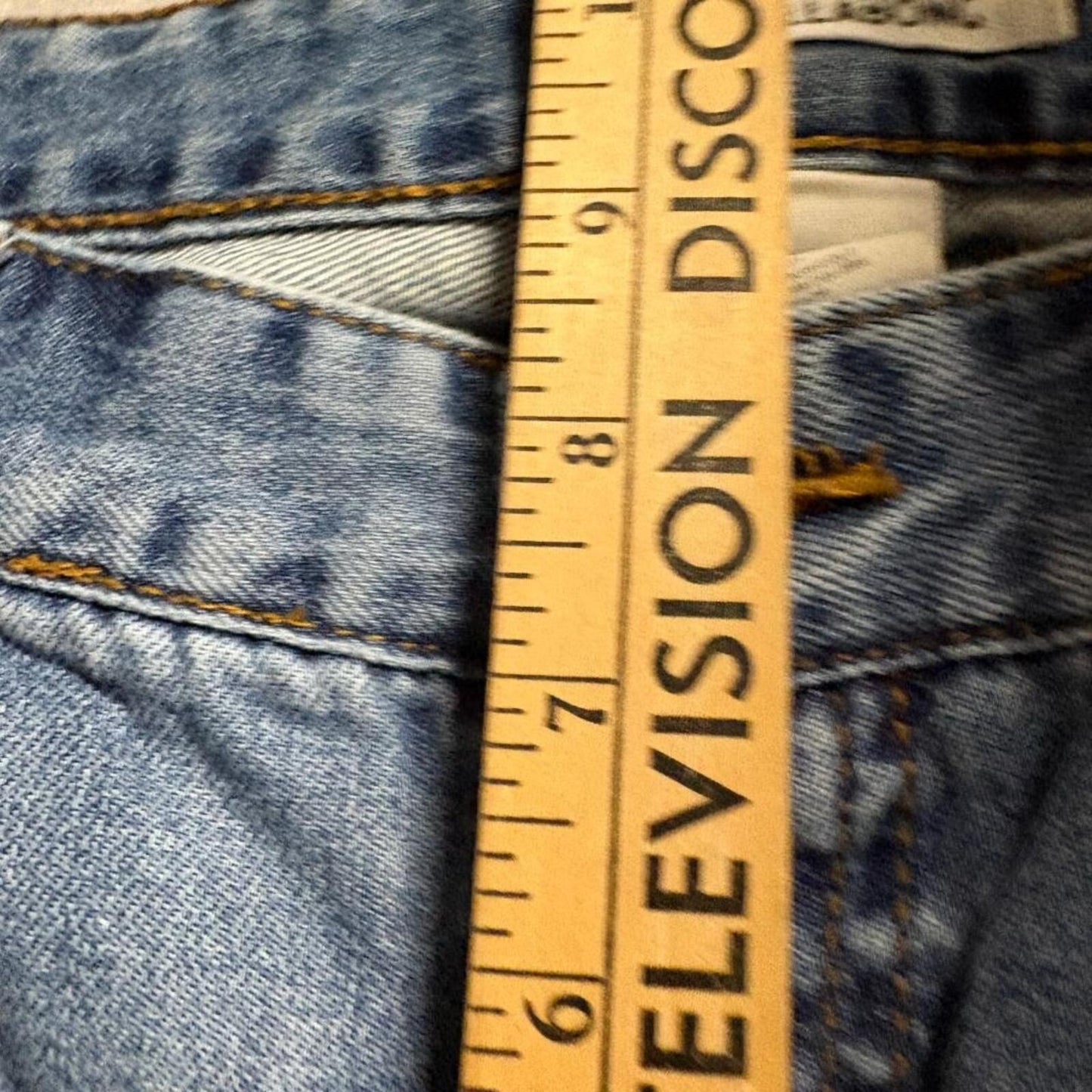 Billabong Distressed Boyfriend Jeans Womens Size 29 Blue Denim Ripped Straight