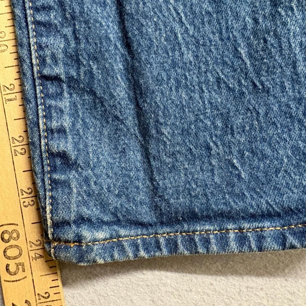 Madewell The Perfect Vintage Jean Petite Size 25 Blue Denim High Rise Stretch