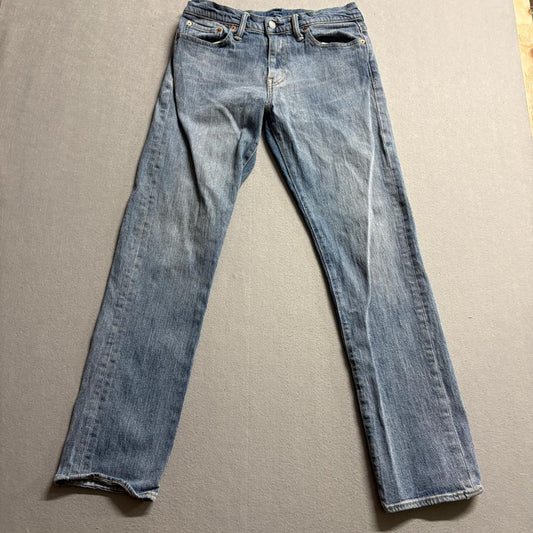 Levis 511 Slim Jeans Mens 31x32 White Oak Cone Denim Blue Stretch Pants