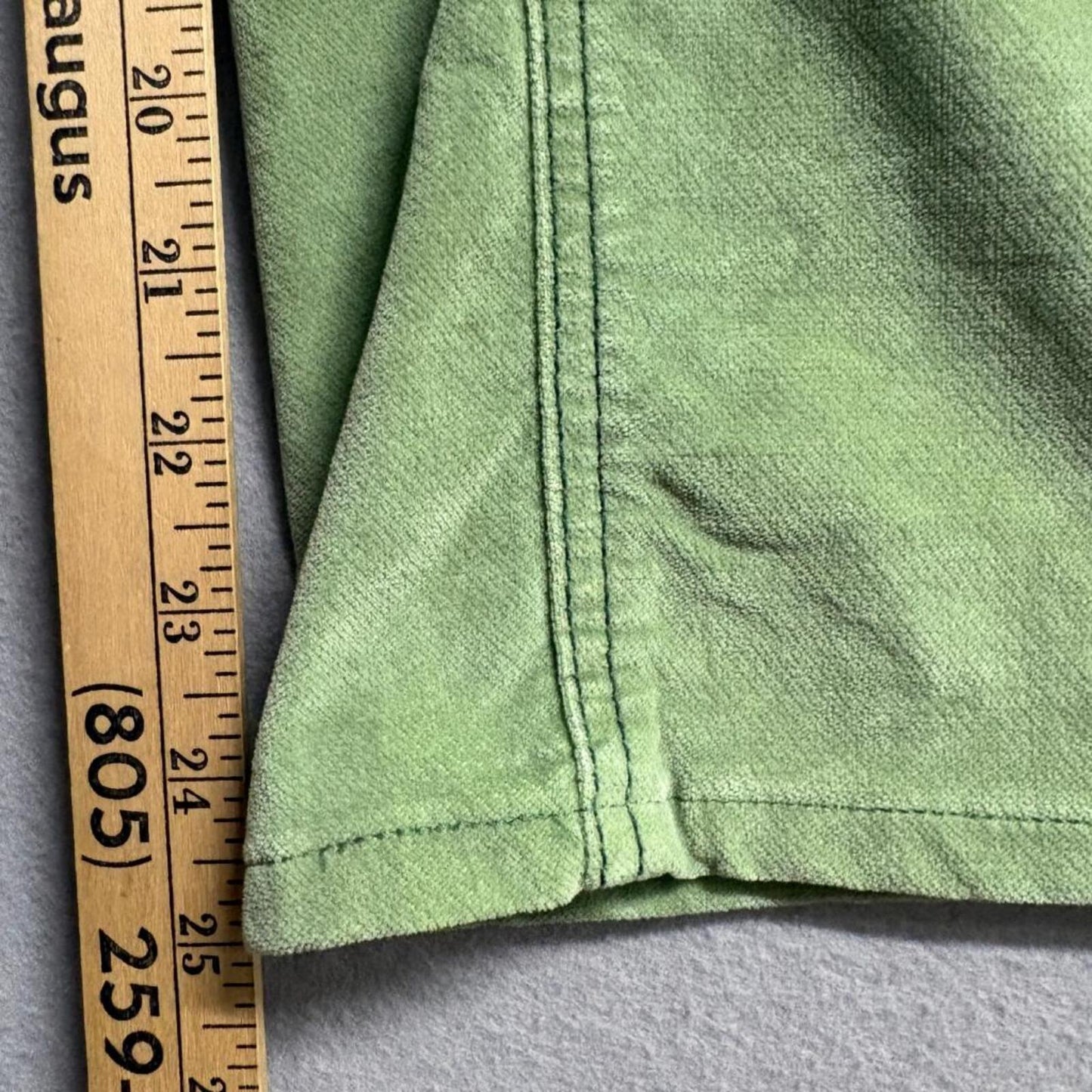 BDG Urban Outfitters Corduroy Pants Womens 28 Green High Rise Wide Leg Cropped