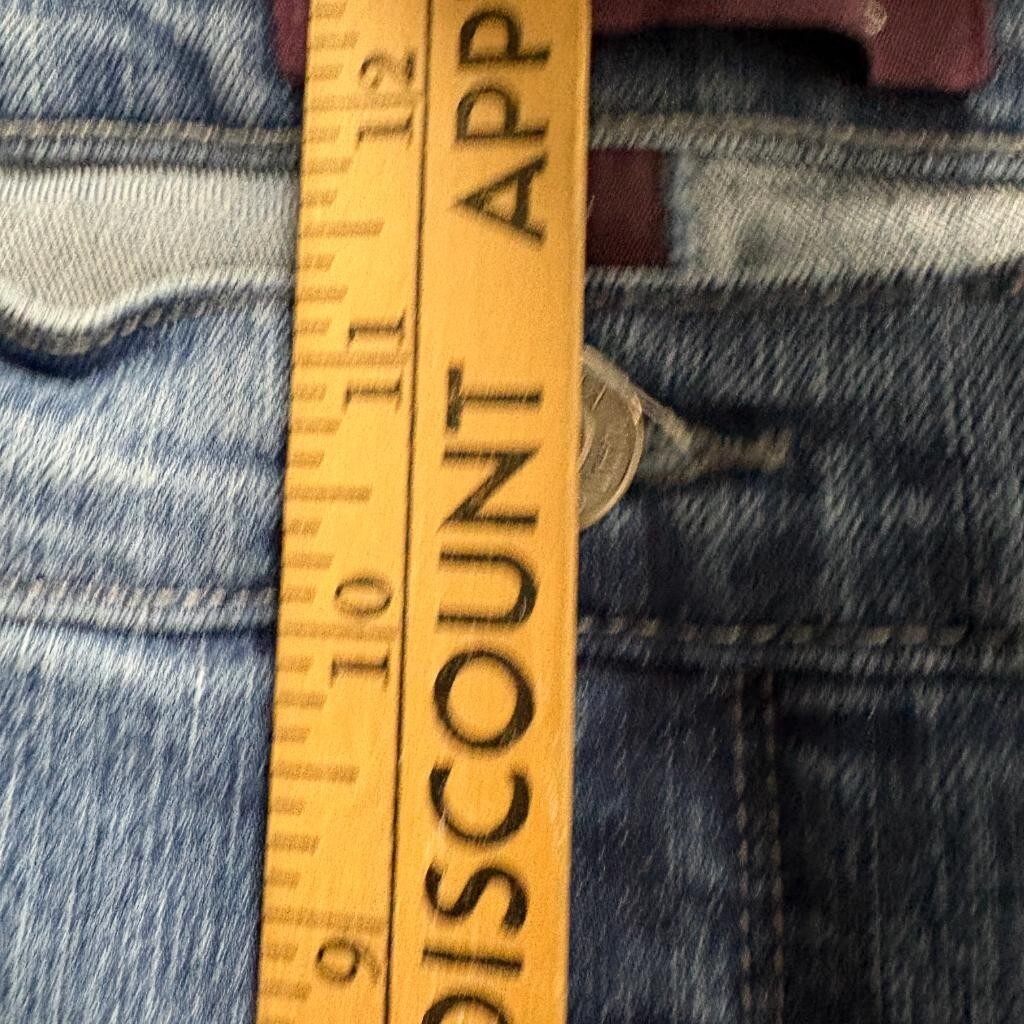 Gloria Vanderbilt Amanda Jeans Womens 16W Blue Denim Stretch Straight Leg Pants