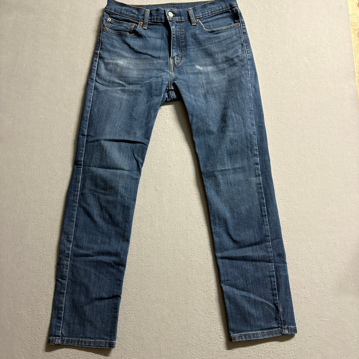 Levi's 511 Slim Fit Jeans Mens W33 L32 Blue Medium Wash Denim Stretch Pants
