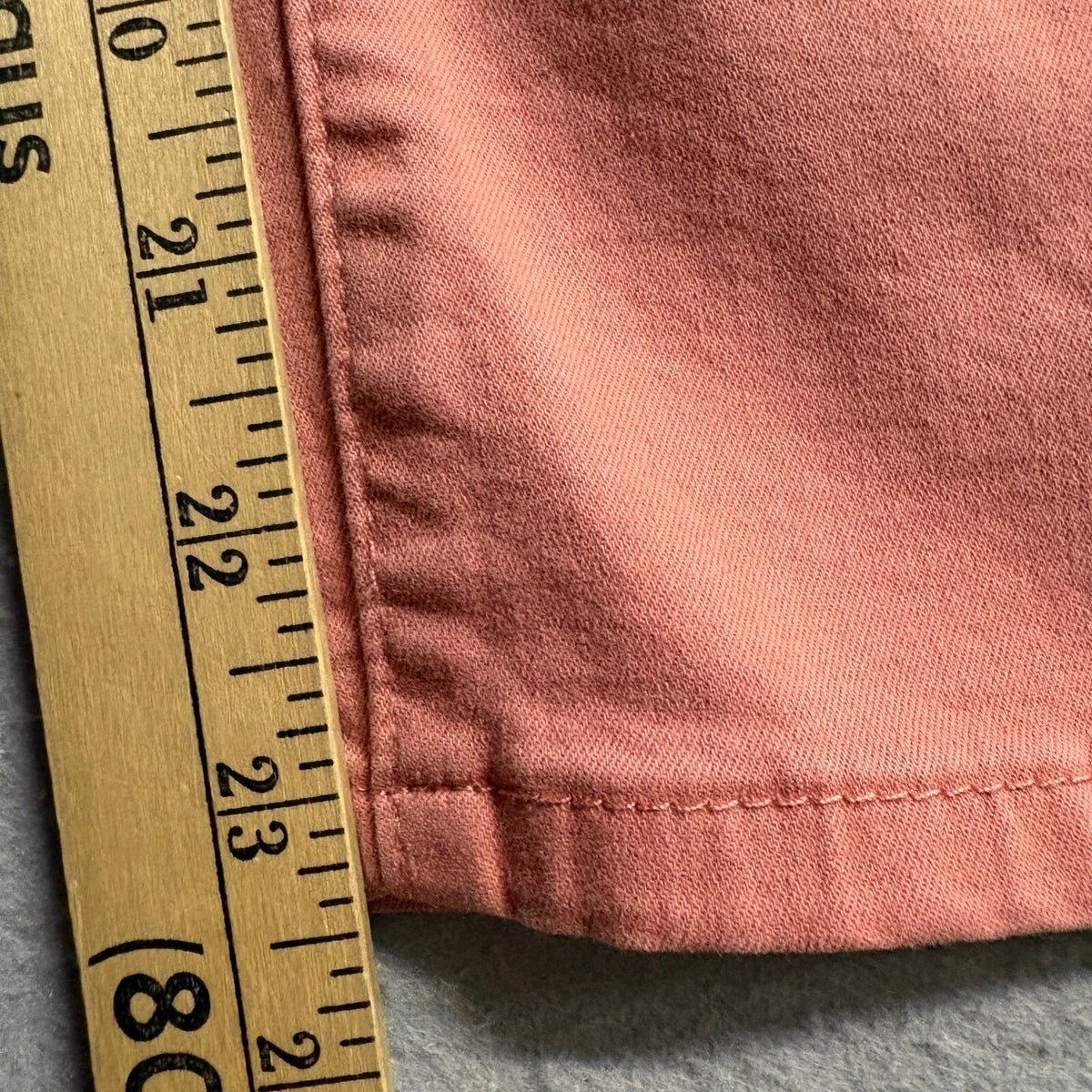 Wit & Wisdom Ab-solution Crop Skinny Jeans Womens 6P Pink Salmon Stretch Denim