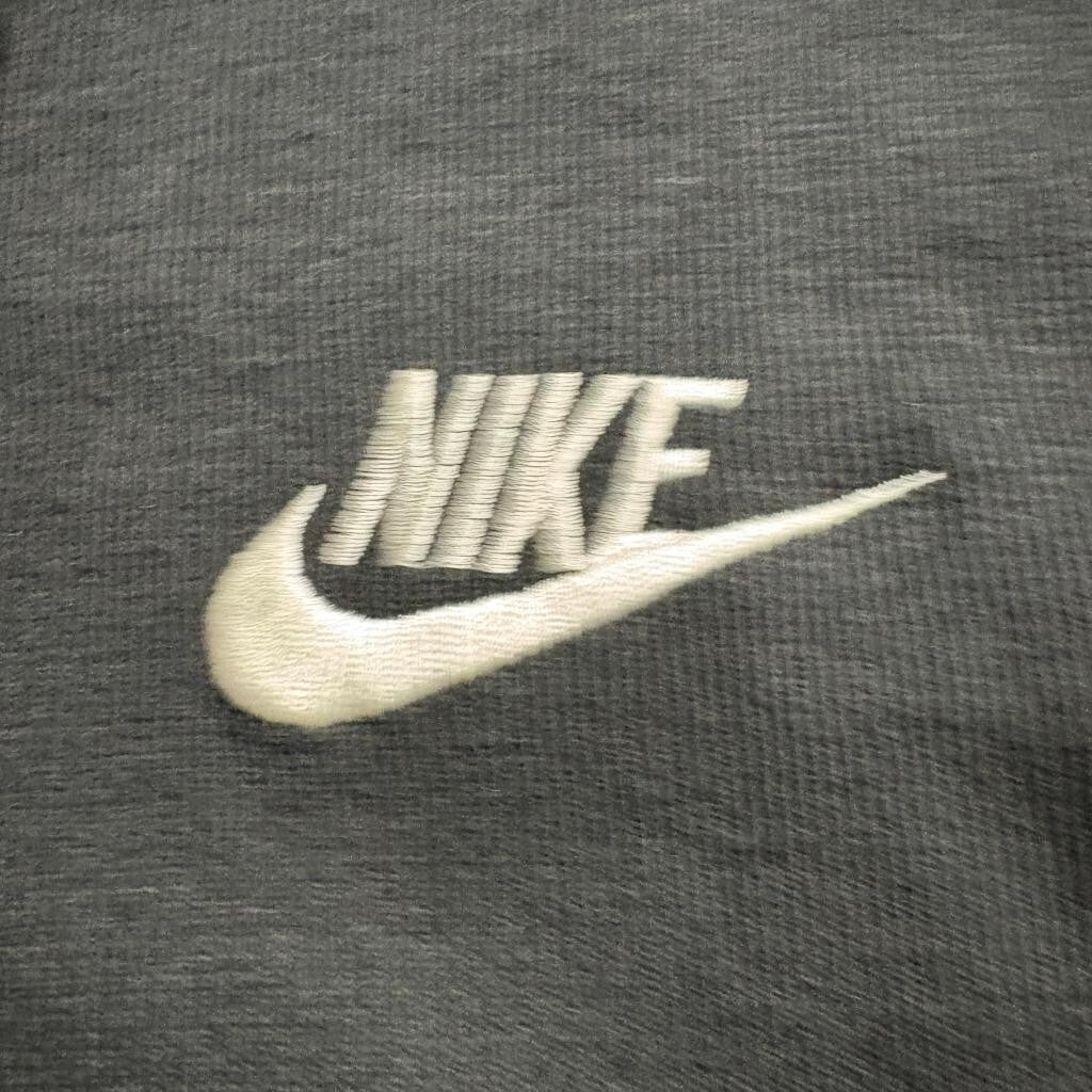 Vintage Nike Long Sleeve Polo Shirt Mens XL Black White Embroidered Logo USA