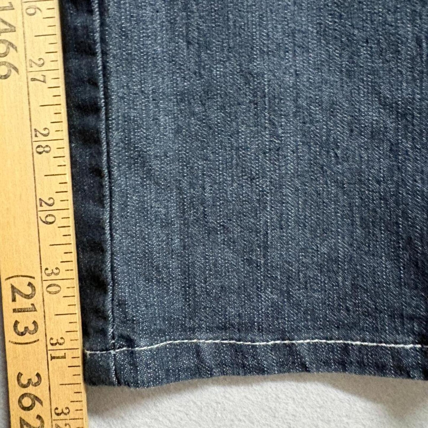 Hydrant Denim Jeans Womens 14 Dark Wash Embroidered Rhinestone Pockets Stretch