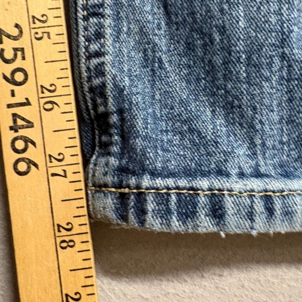 Ariat M4 Legacy Jeans Mens 36x30 Blue Distressed Relaxed Bootcut Denim