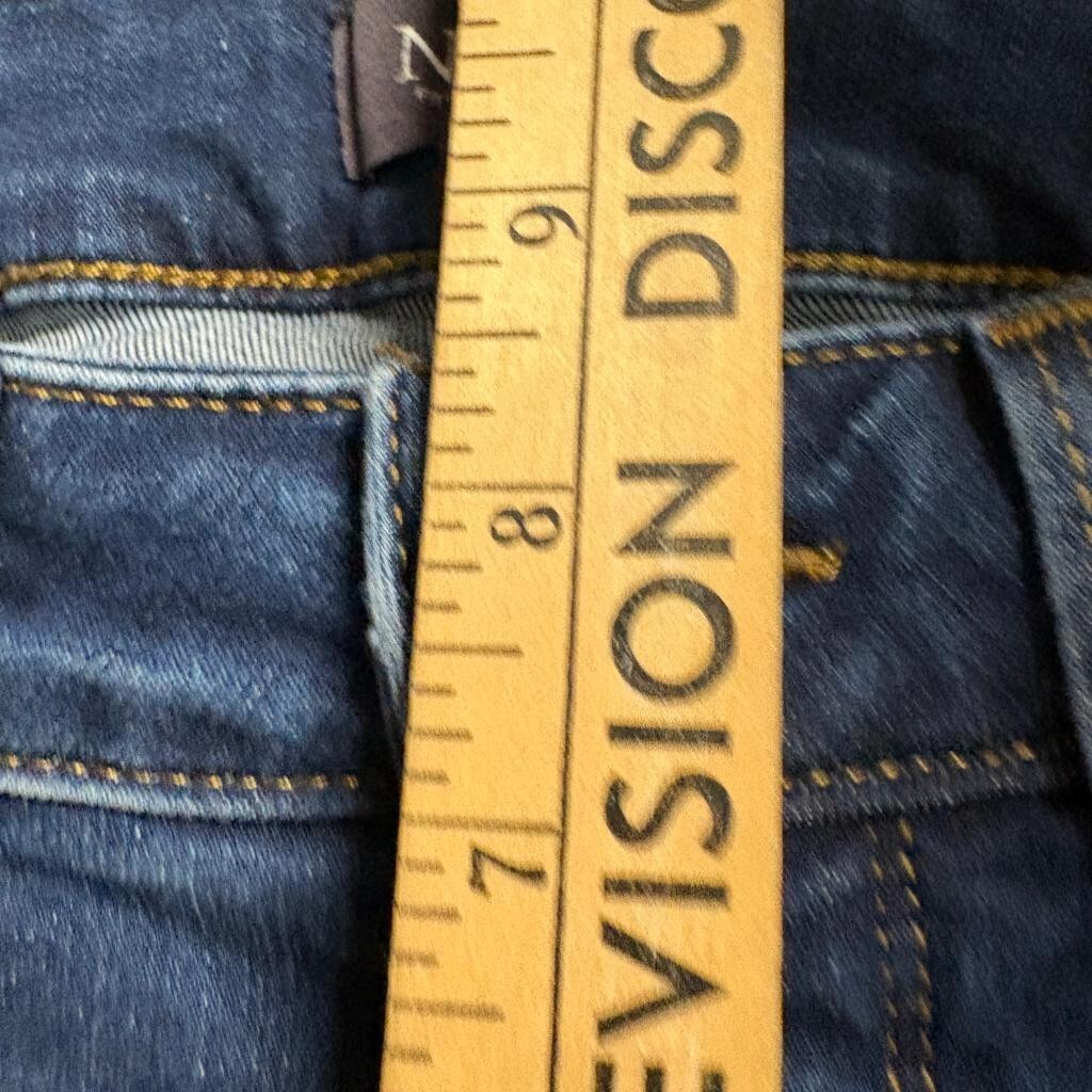 NYDJ Marilyn Straight Leg Jeans Womens 6P Blue Denim Stretch Lift Tuck Petite