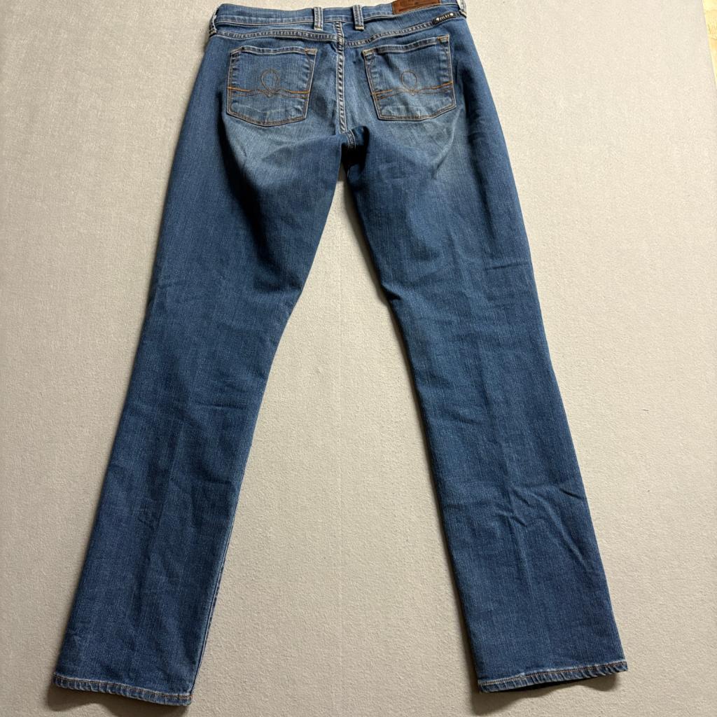Lucky Brand Sofia Straight Jeans Womens Size 8 29 Regular Blue Denim Stretch