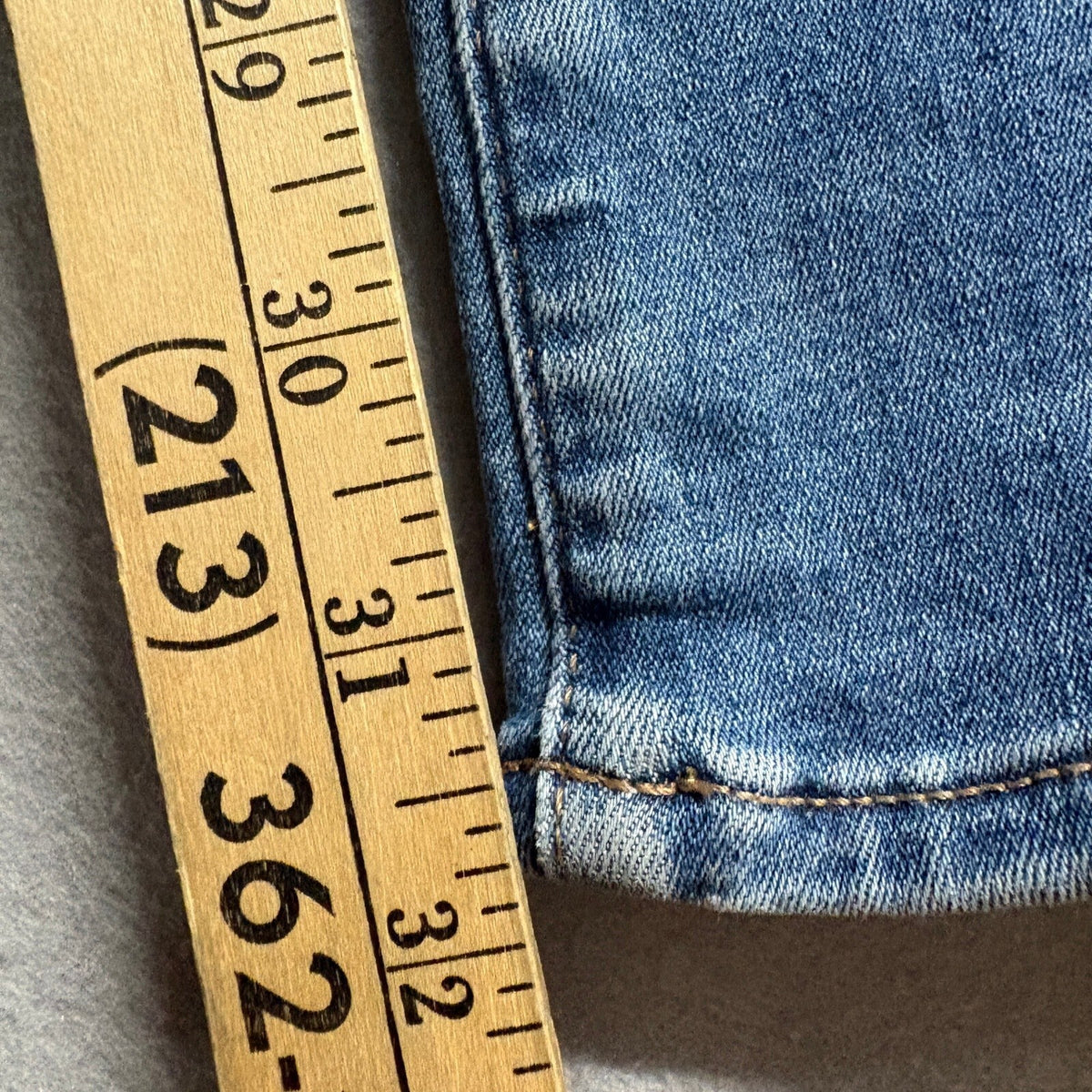 American Eagle Kick Boot Jeans Womens Size 10 Long Next Level Stretch Blue Denim