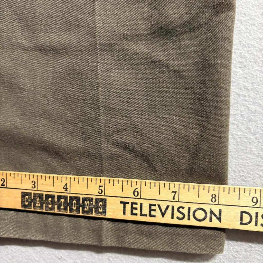 Dickies Flex Mens Cargo Pants 36x32 Green Brown Workwear Utility Trousers