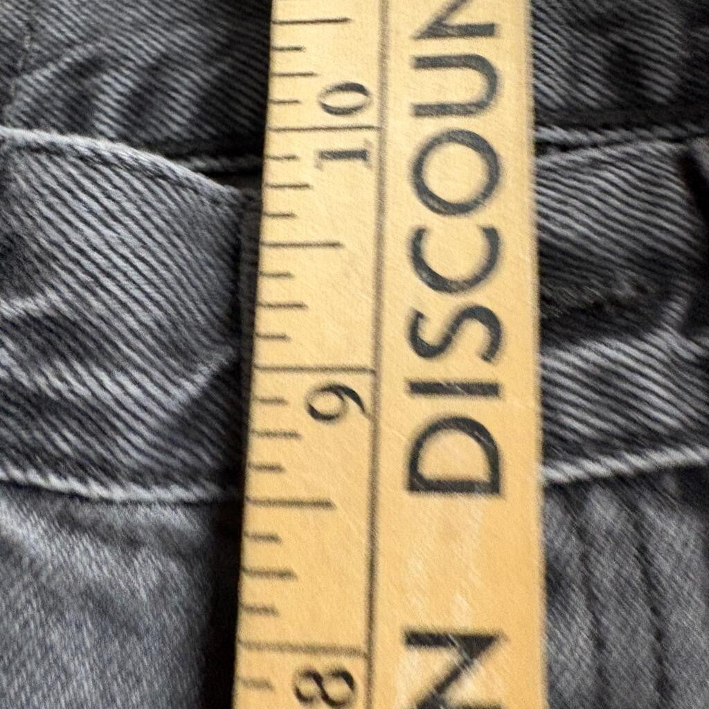 Levis Premium 501 Original Fit Jeans Mens 27x31 Gray Denim Button Fly