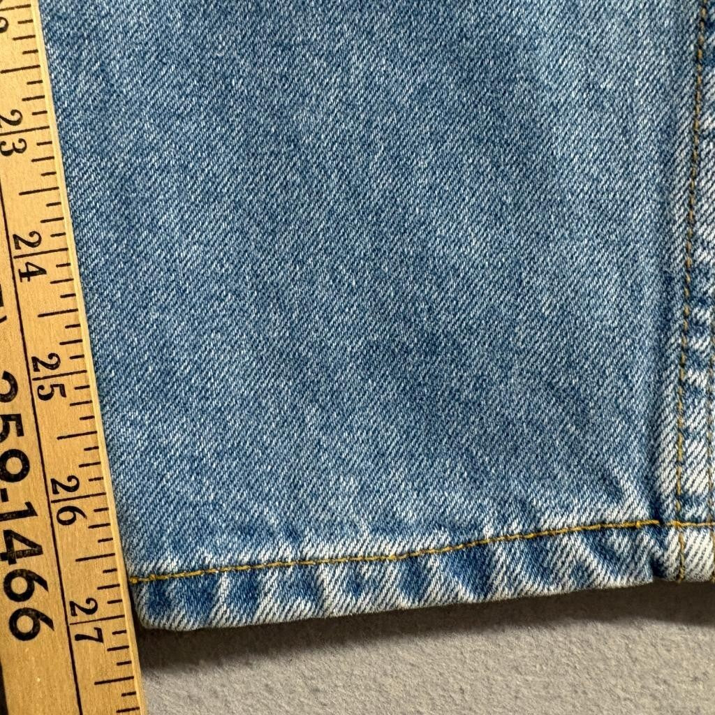 Midwest Traders Vintage Mom Jeans Womens 16 Petite Blue Denim High Rise Tapered
