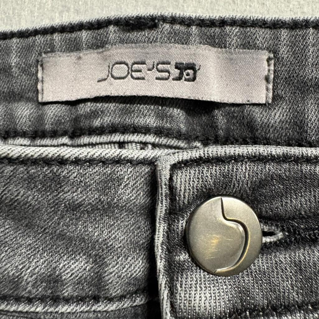 Joe's Jeans Womens 31 Gray High Rise Straight Leg Stretch Denim Jeans