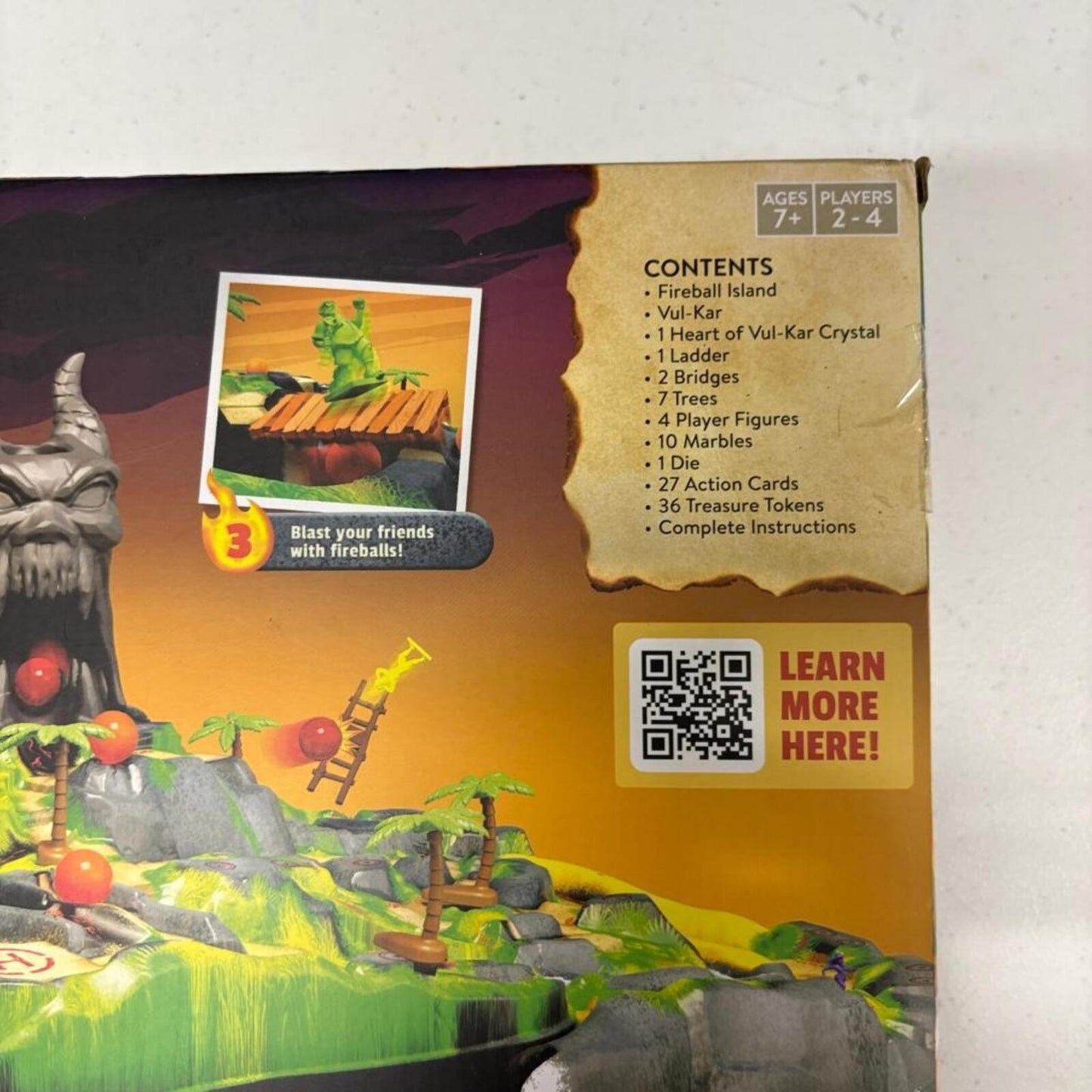 Fireball Island Race to Adventure Board Game Goliath Restoration Games Complete