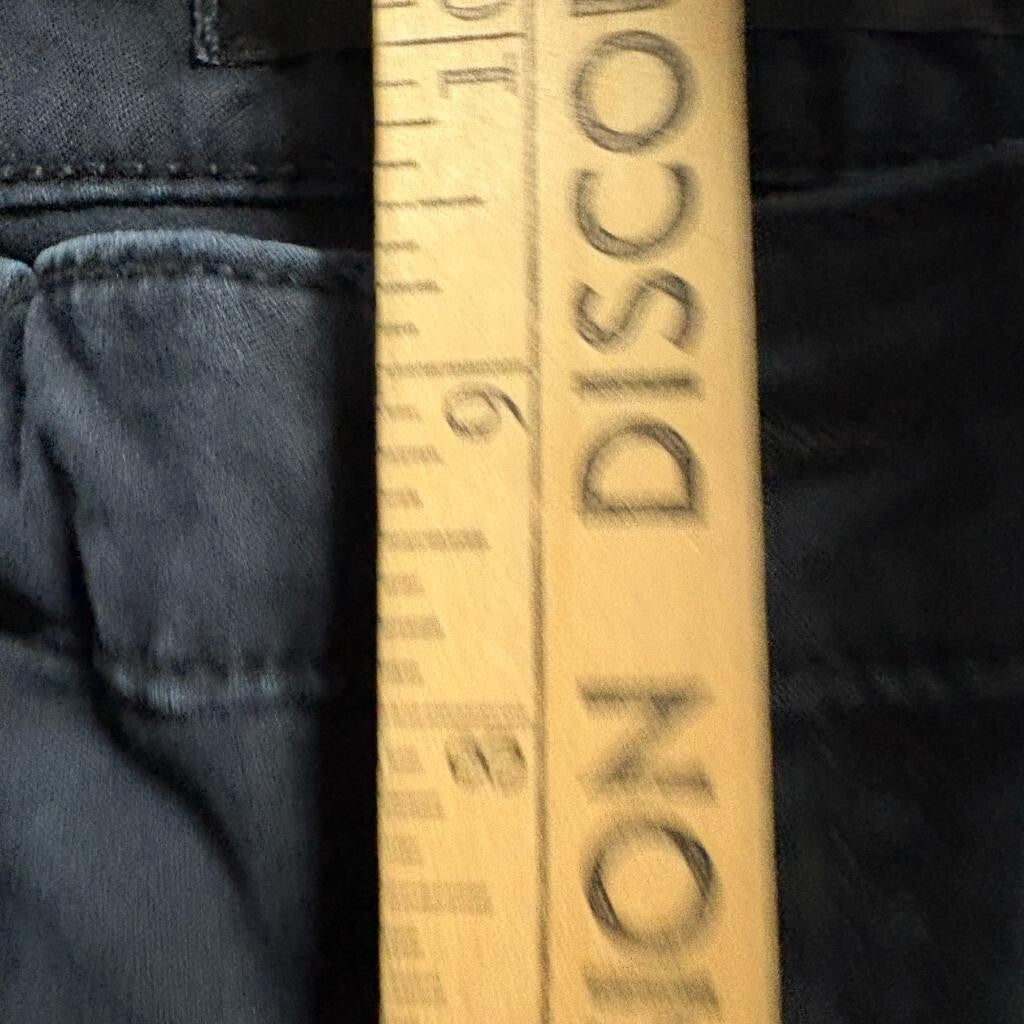 Joe's Jeans Womens 28 Black Skinny Jeans Multi Zip Pockets Stretch Denim