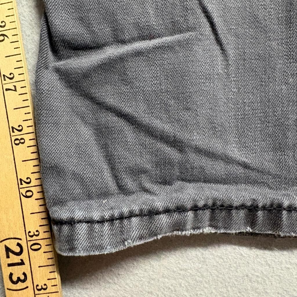 Levi's 514 Straight Fit Jeans Mens 31x32 Gray Denim Cotton Pants