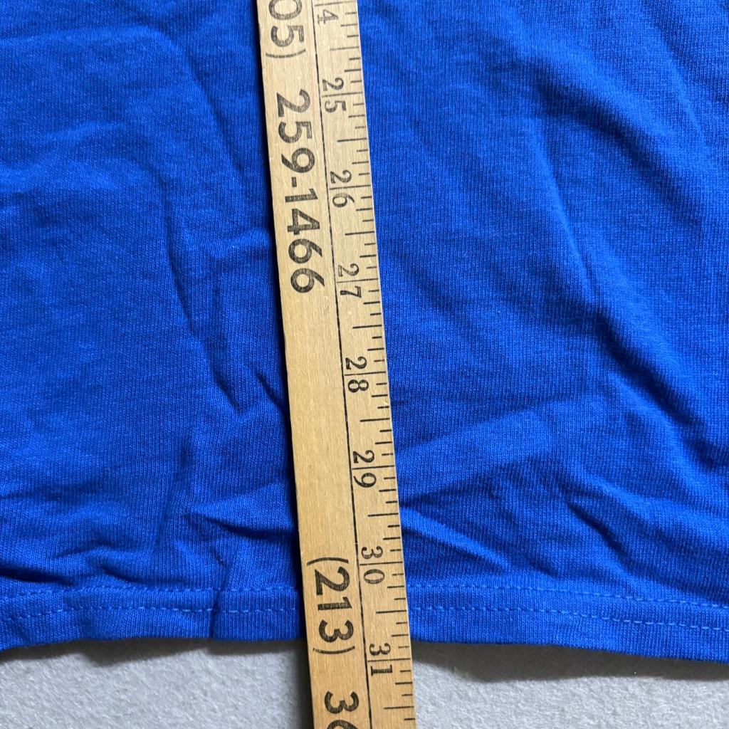 Los Angeles Rams Welcome Back T-Shirt Mens 2XL Blue Delta Pro Weight Est 1946