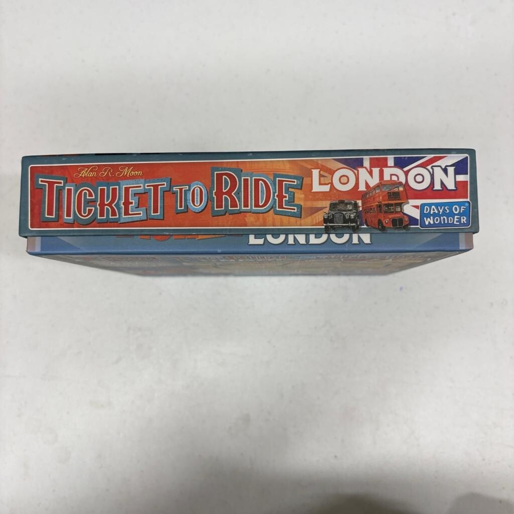 Ticket to Ride London Board Game Days of Wonder Complete Open Box
