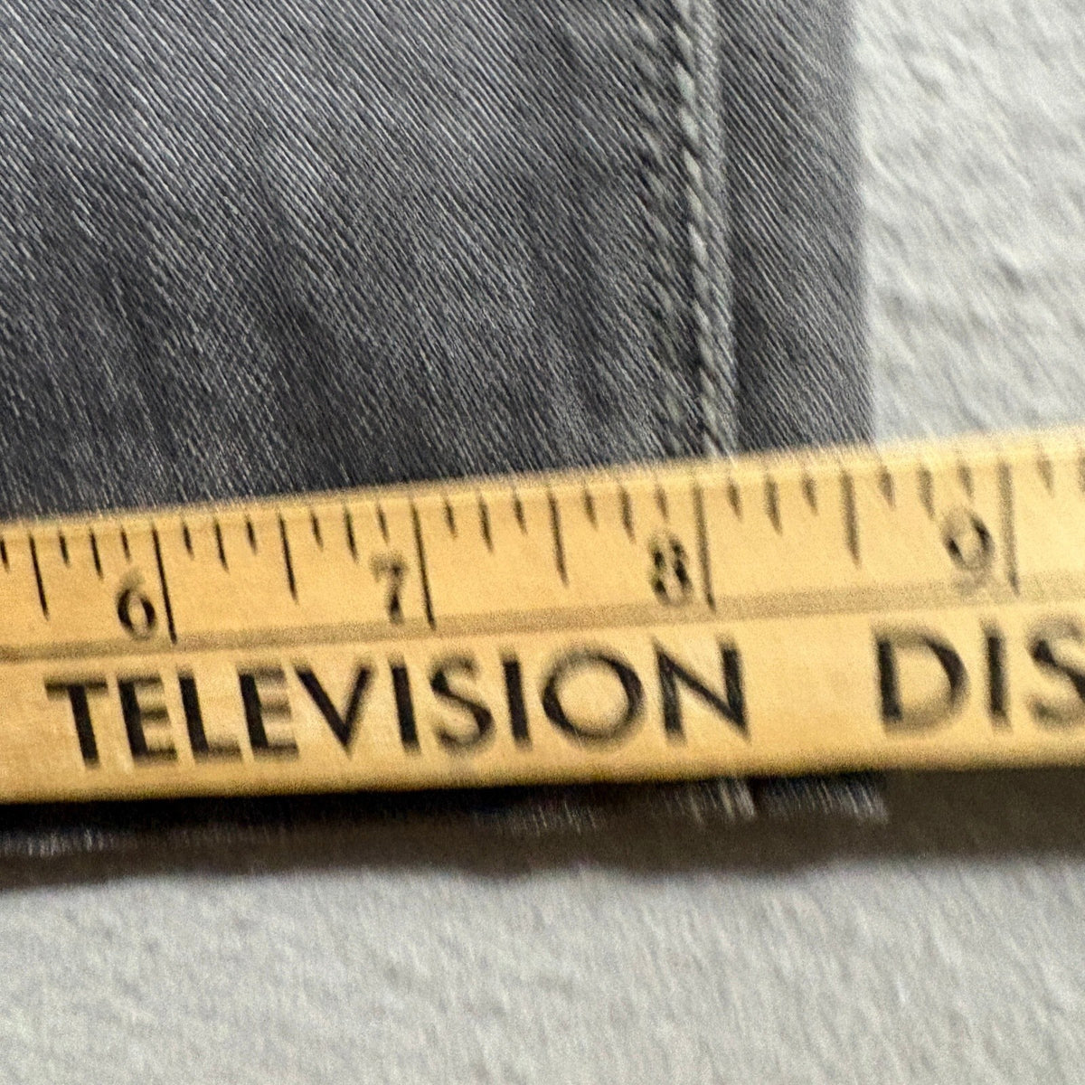 Denizen from Levis 218 Slim Straight Jeans Mens 34x34 Gray Denim Pants