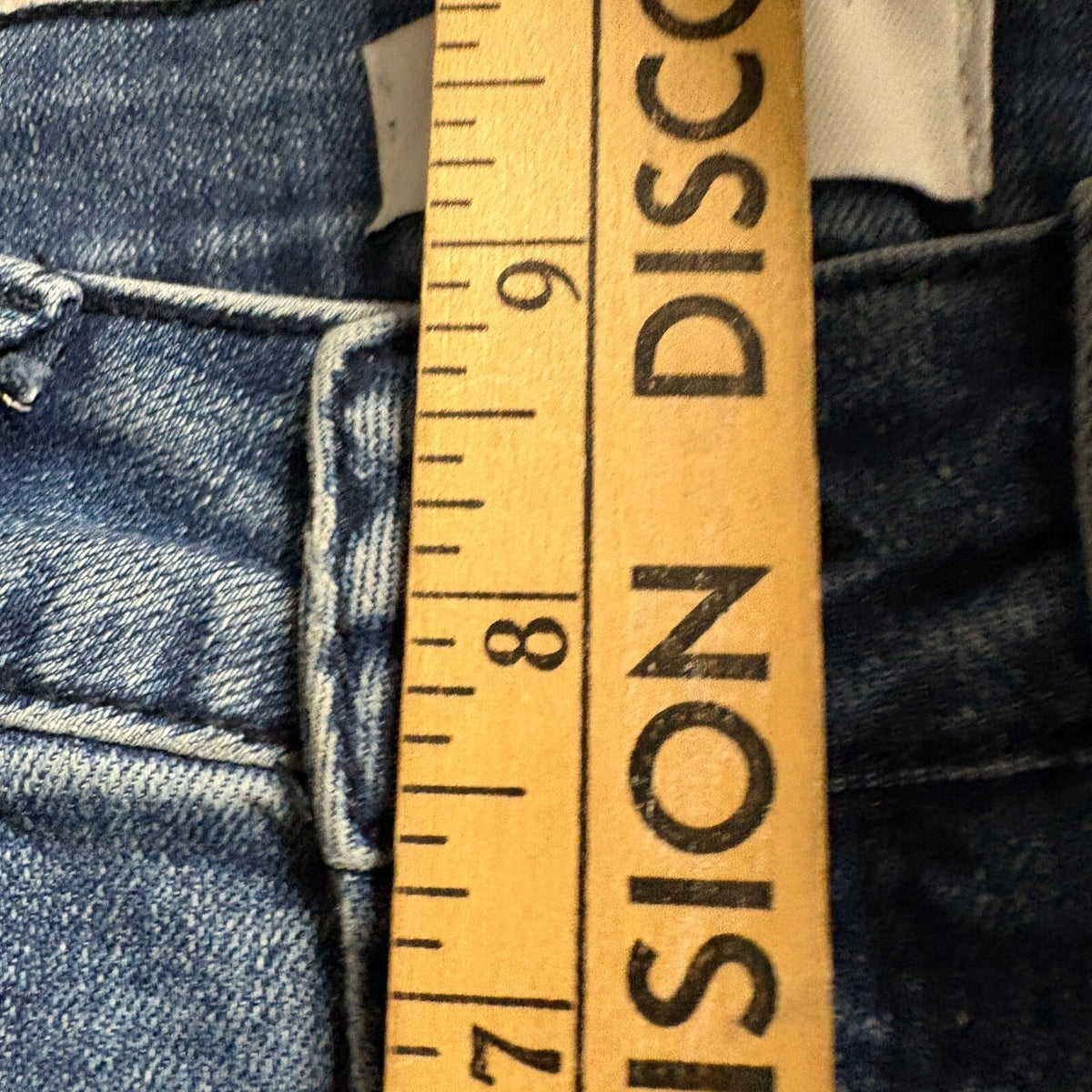 Rise Supply Co Flare Jeans Womens Size 5 Medium Wash Stretch Denim High Rise
