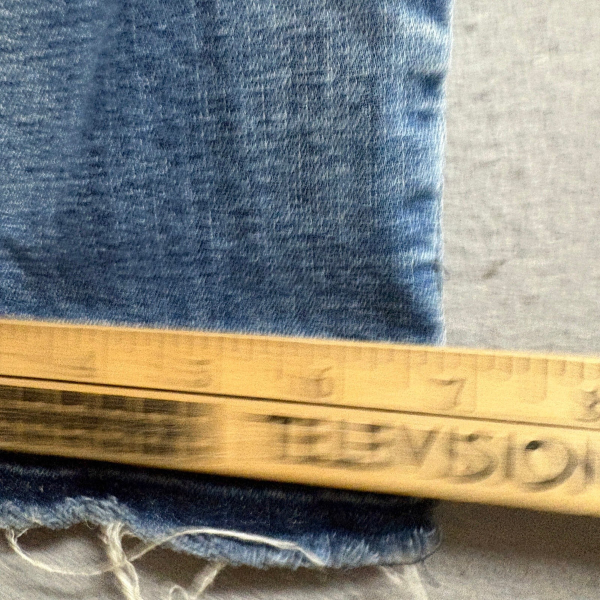 Vintage America Blues Bestie Jeans Womens 10R/30 Distressed Side Stripe Denim