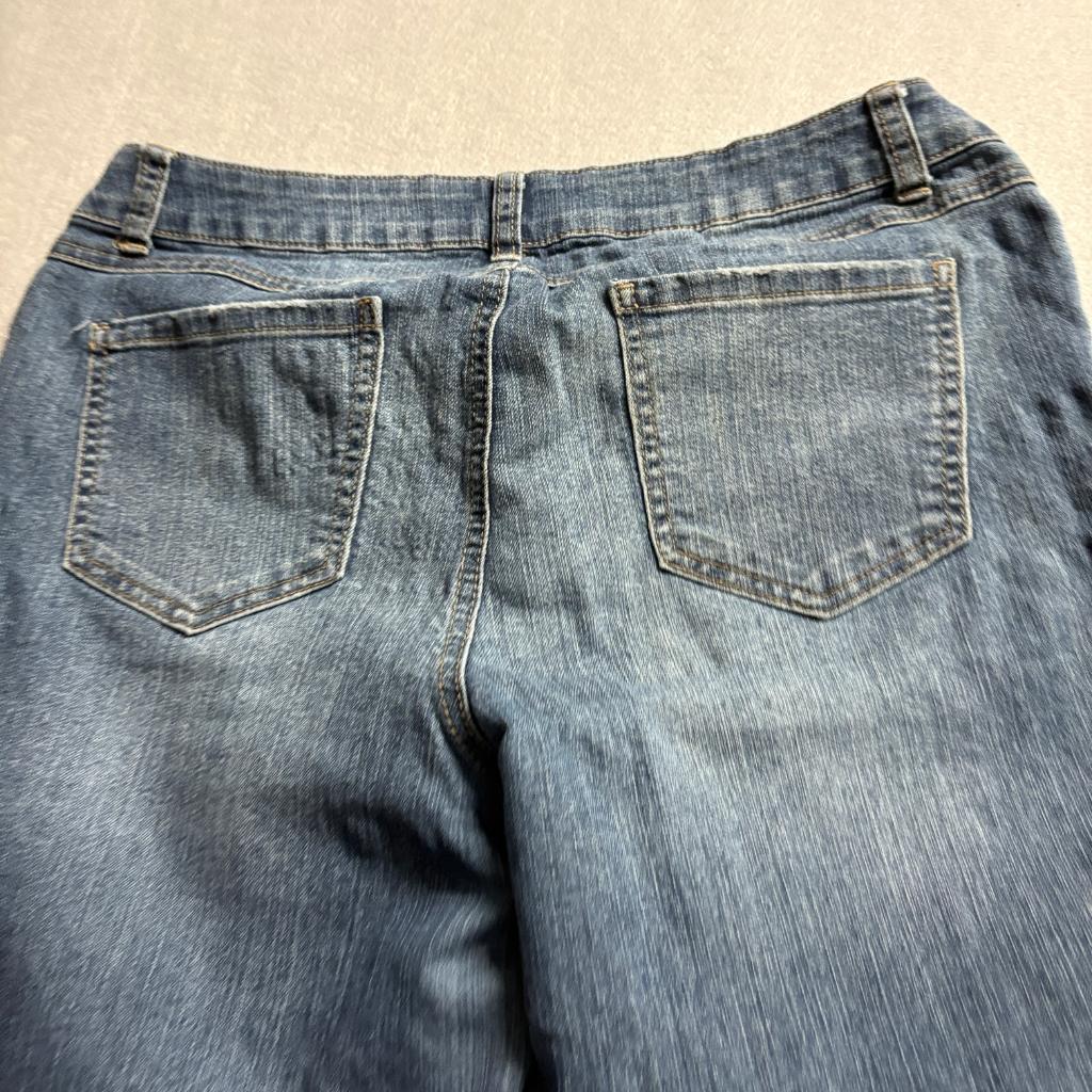 Rewash Vintage Reunion Patchwork Jeans Womens 13/14 Distressed Boho Denim