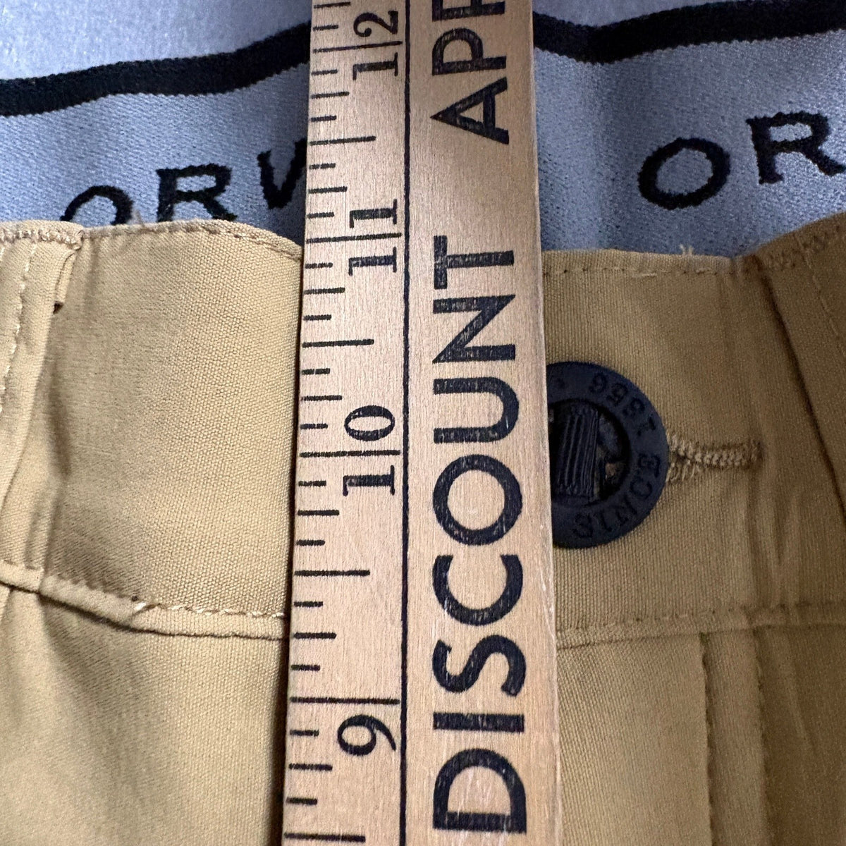 Orvis Tech Pants Mens 32x32 Antique Bronze Stretch Water Repellent Hiking Golf