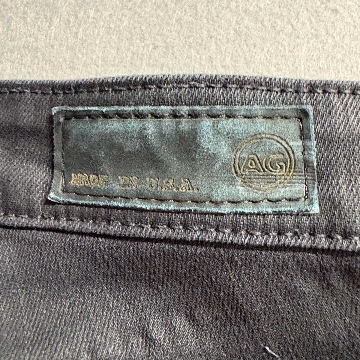 AG Adriano Goldschmied The Absolute Legging Extreme Skinny Jeans Womens 26R Gray
