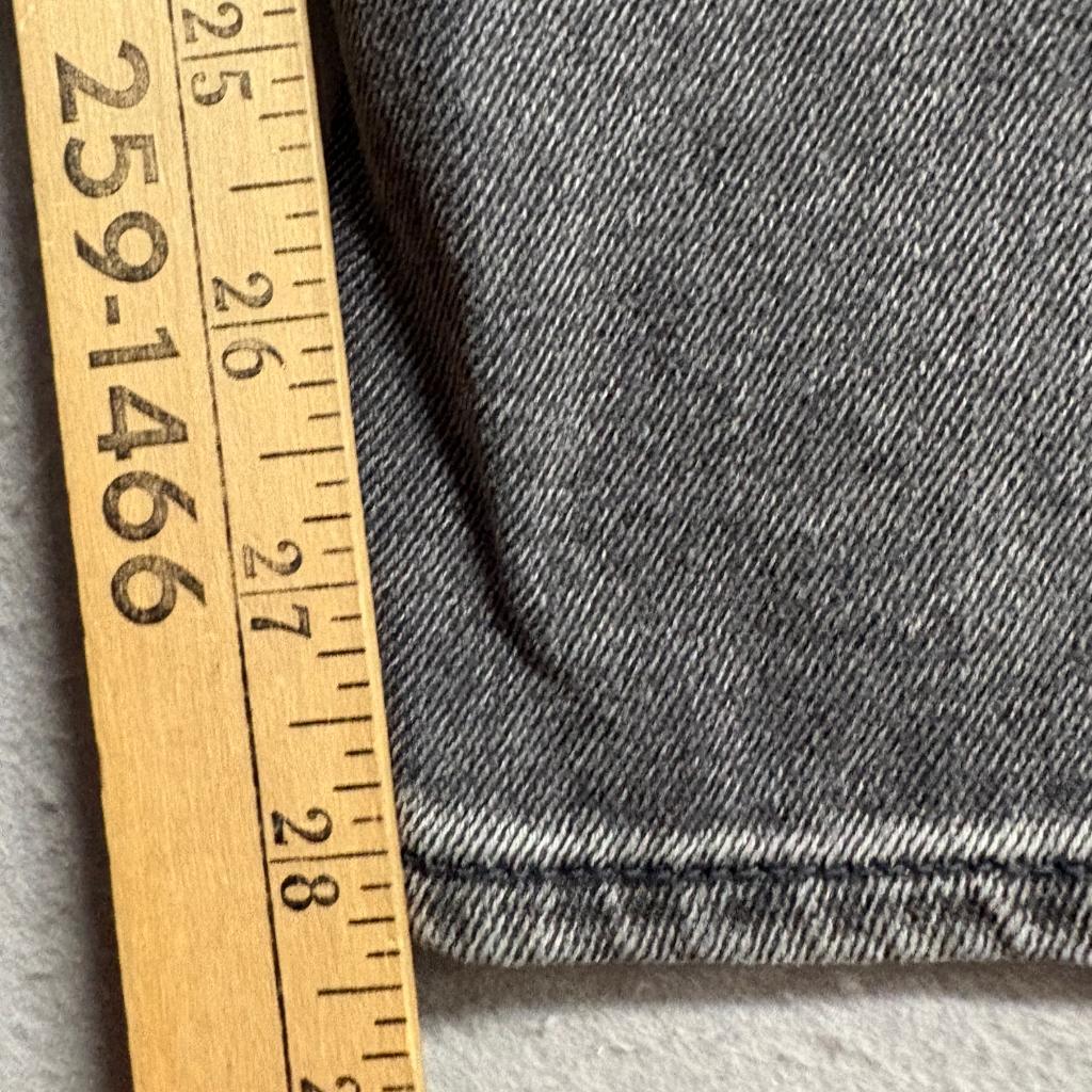American Eagle Tomgirl Slim Jeans Womens Size 8 Gray Denim Button Fly Stretch