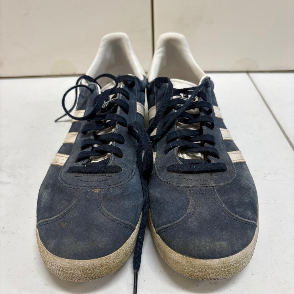 Adidas Gazelle Navy Blue Suede Mens Size 13 Low Top Sneakers BB5478