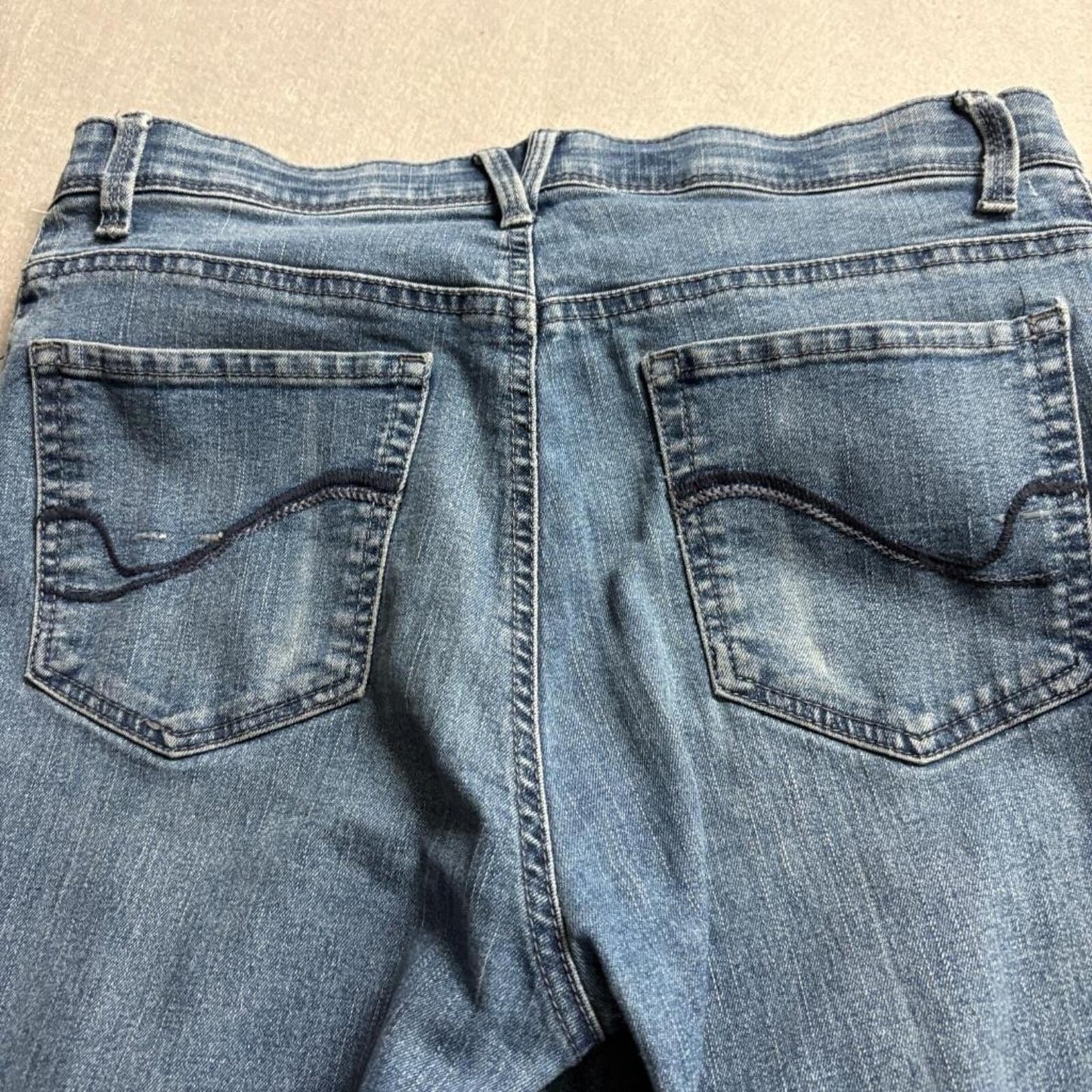 Gloria Vanderbilt Amanda Jeans Womens Size 10 Blue Denim Bootcut Stretch