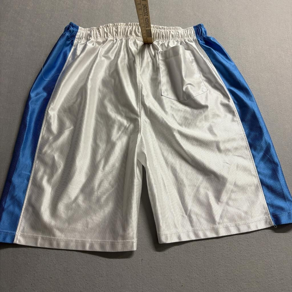 Vintage Nike Made in Italy Baseball Jersey and Shorts Set Mens Small White Blue