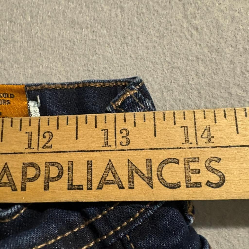 Tailor Vintage Westport Straight Fit Jeans Mens 28x30 Dark Wash Stretch Denim