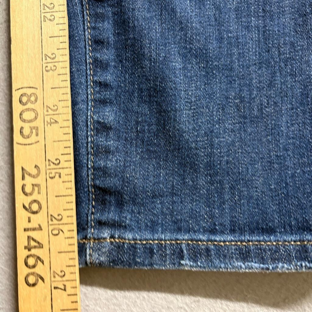 Joe's Jeans Womens High Rise Skinny Ankle Distressed Blue Denim Jeans Size 30