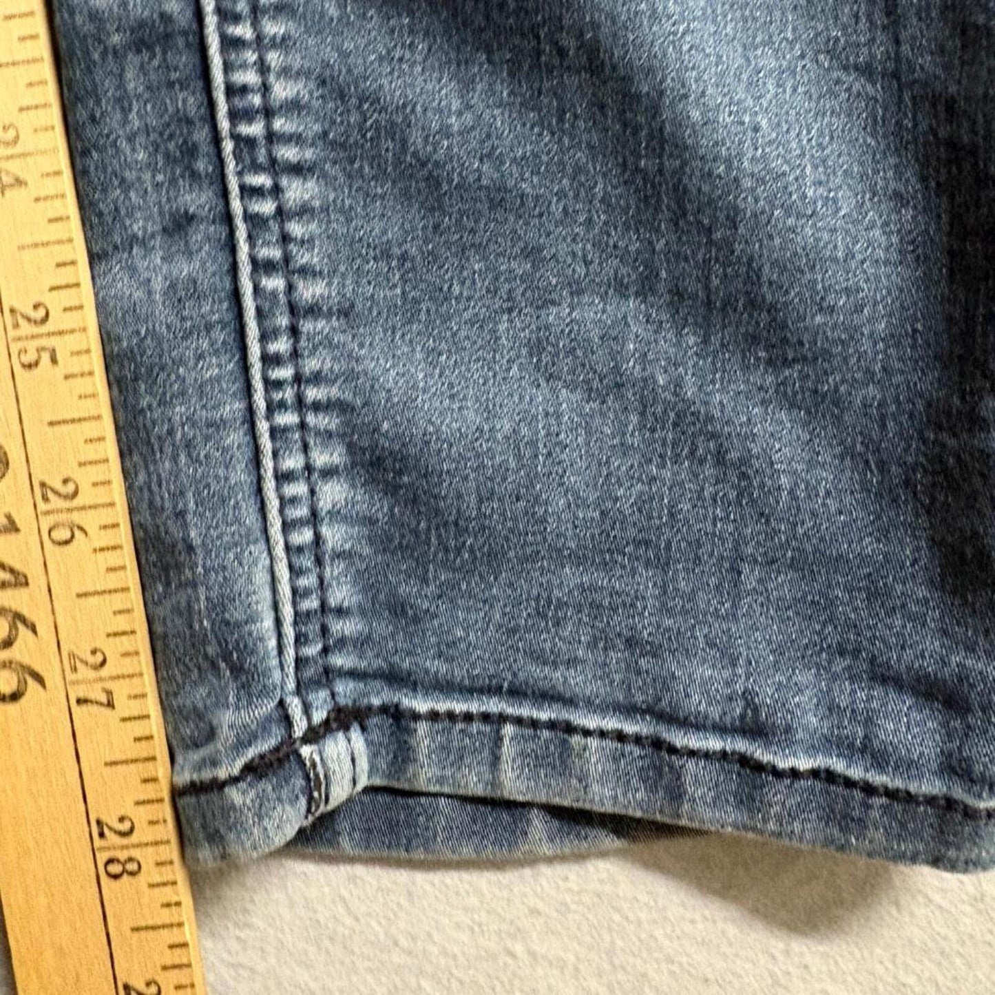 Rewind Skinny Jeans Womens Size 5 Blue Denim Double Button Stretch
