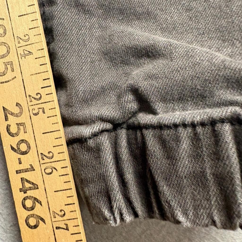 Cotton On 91 Slim Denim Jogger Mens 30 Gray Distressed Moto Biker Jeans