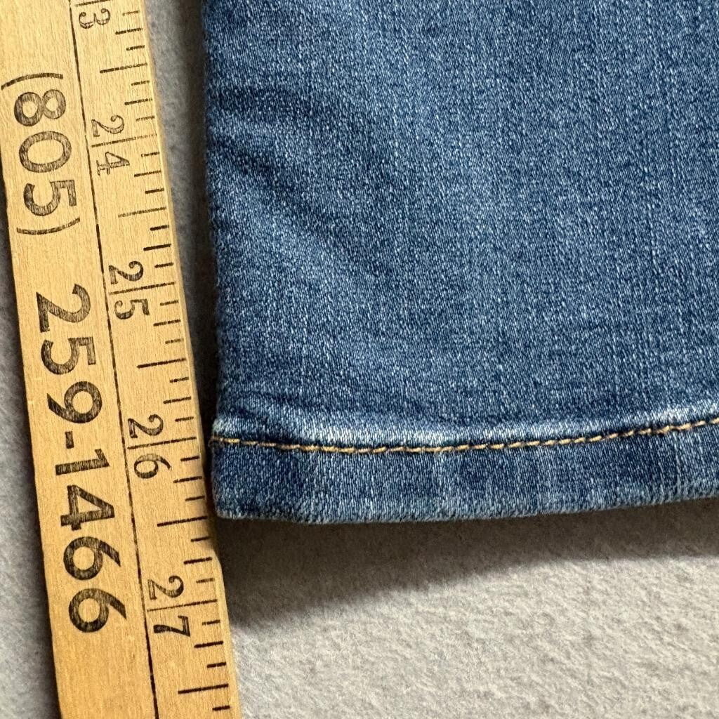 Democracy Ab Technology Skinny Jeans Womens Size 8 Blue Denim Stretch