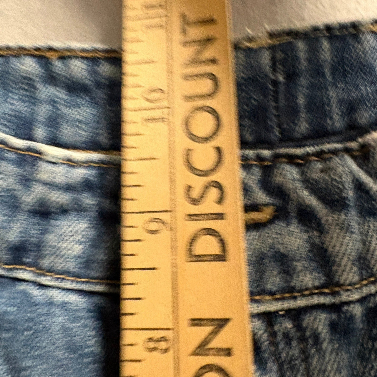 Lucky Brand Patchwork Jeans Womens Size 4 27 Blue Denim Distressed Straight Leg