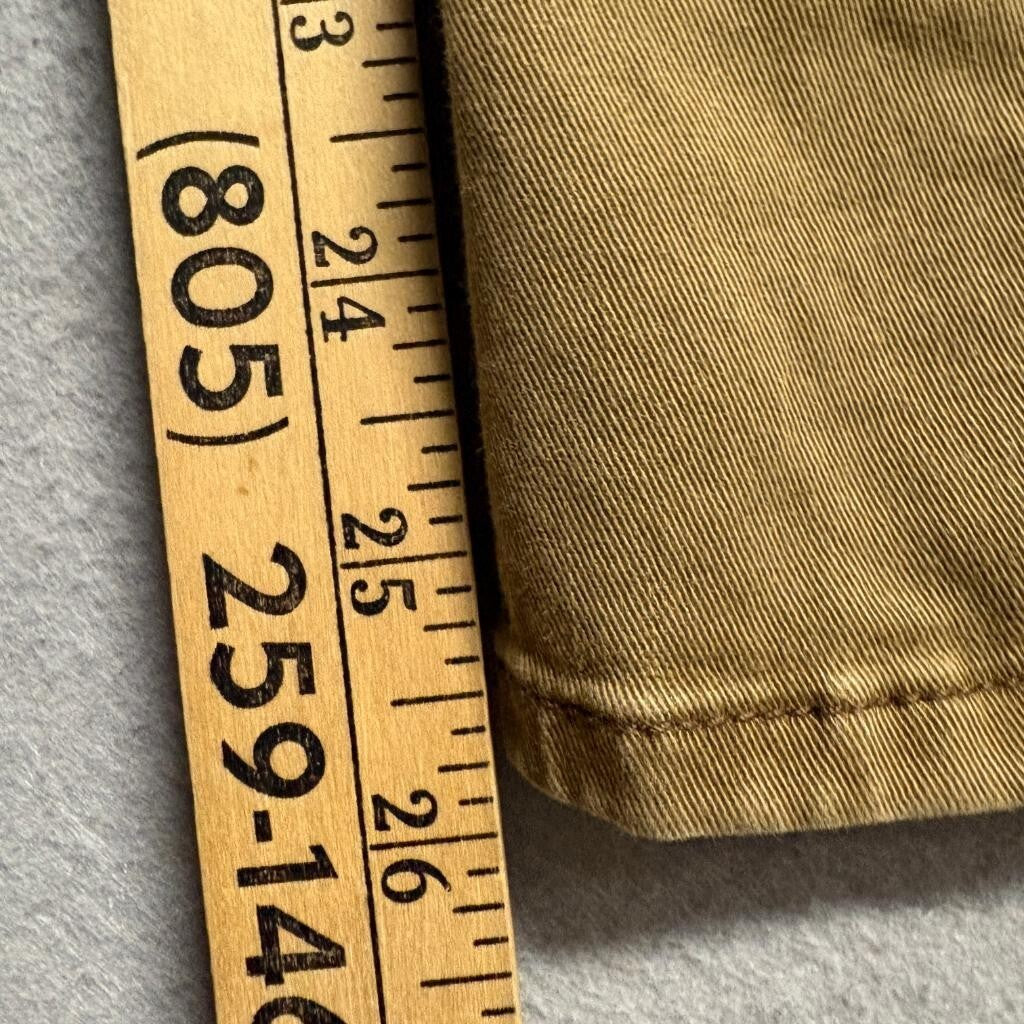 White House Black Market Crop Pants Womens 16 Brown Mid Rise Straight Leg Cargo