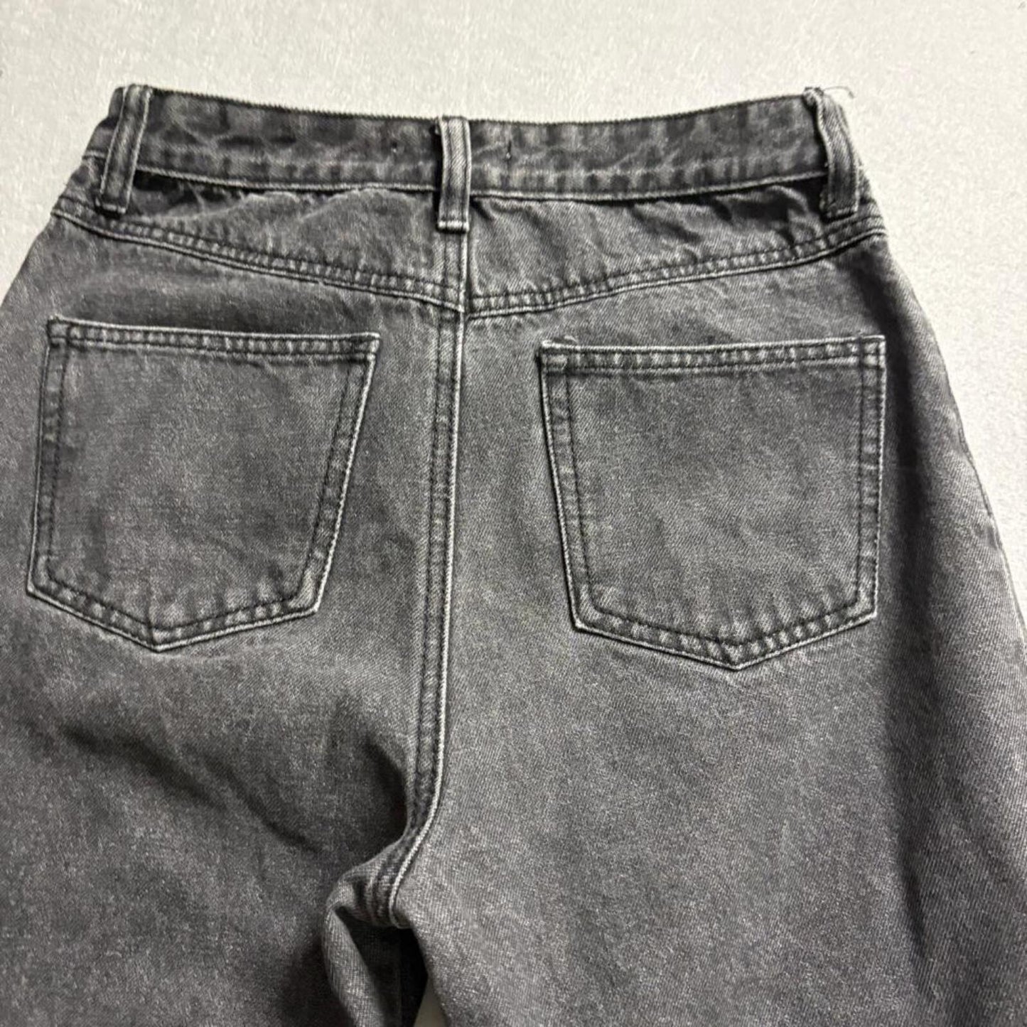 Celebrity Pink Carpenter Jeans Womens Medium Blue Denim Wide Leg Elastic Back