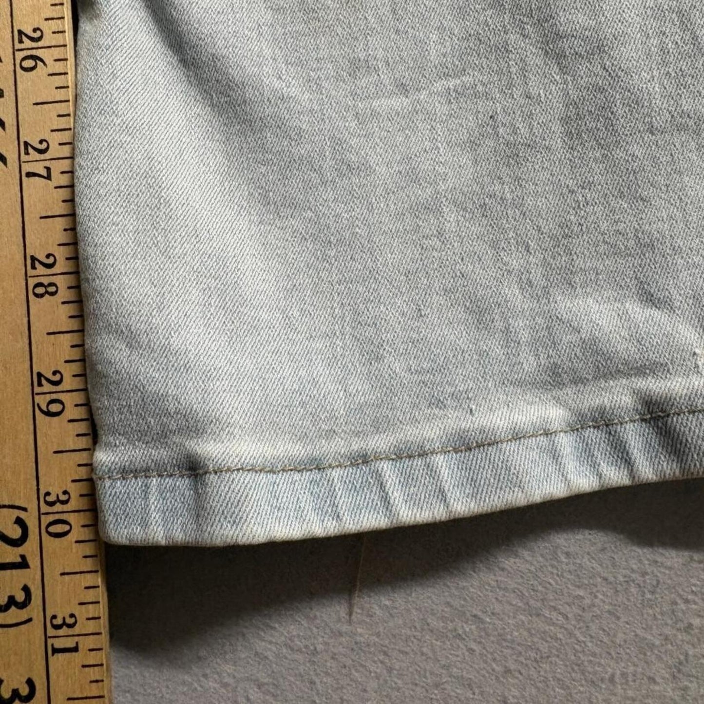California Vintage Jeans Womens 27 Light Wash Denim Wide Leg High Rise Stretch