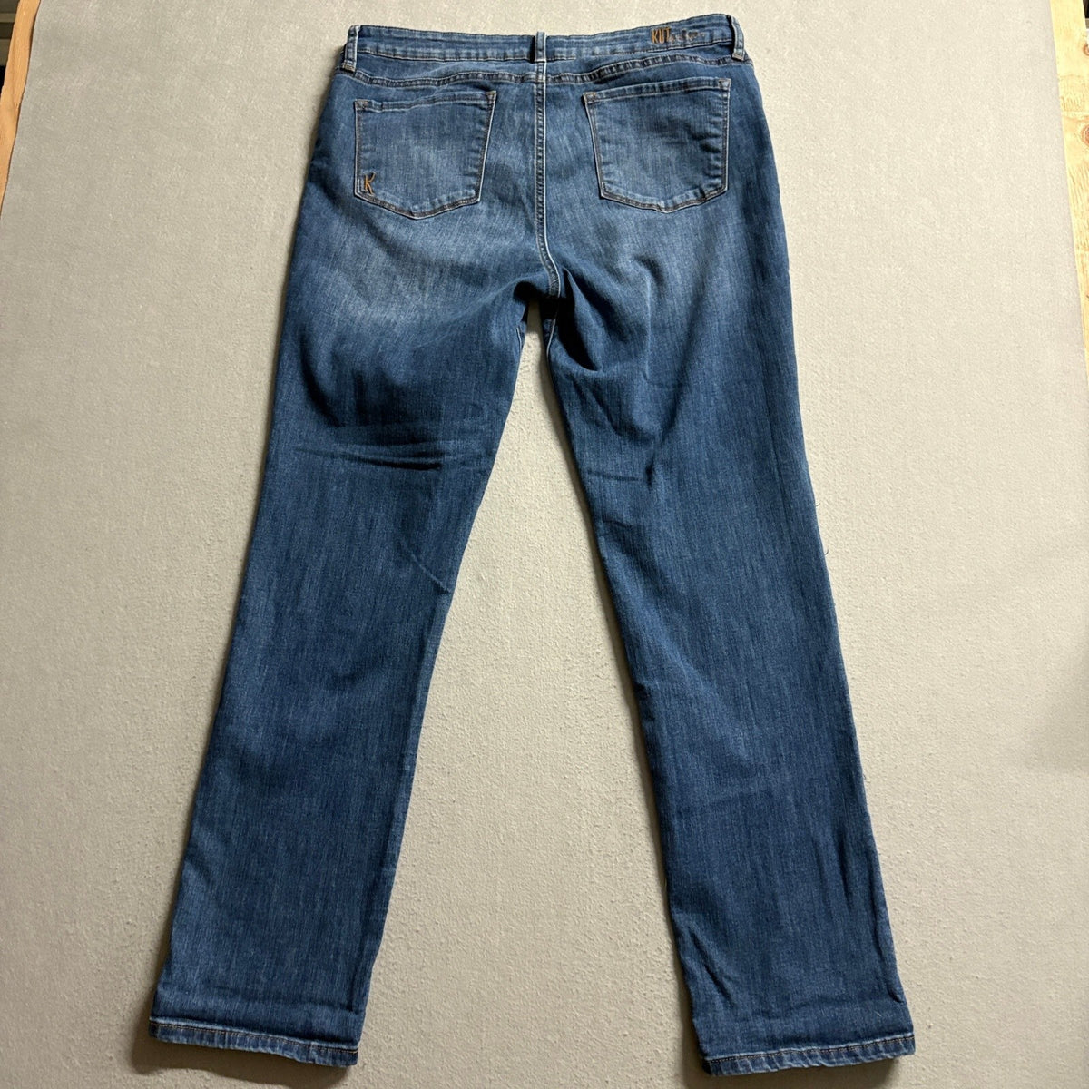 KUT from the Kloth Carrie Boyfriend Jeans Womens Size 12 Medium Wash Stretch