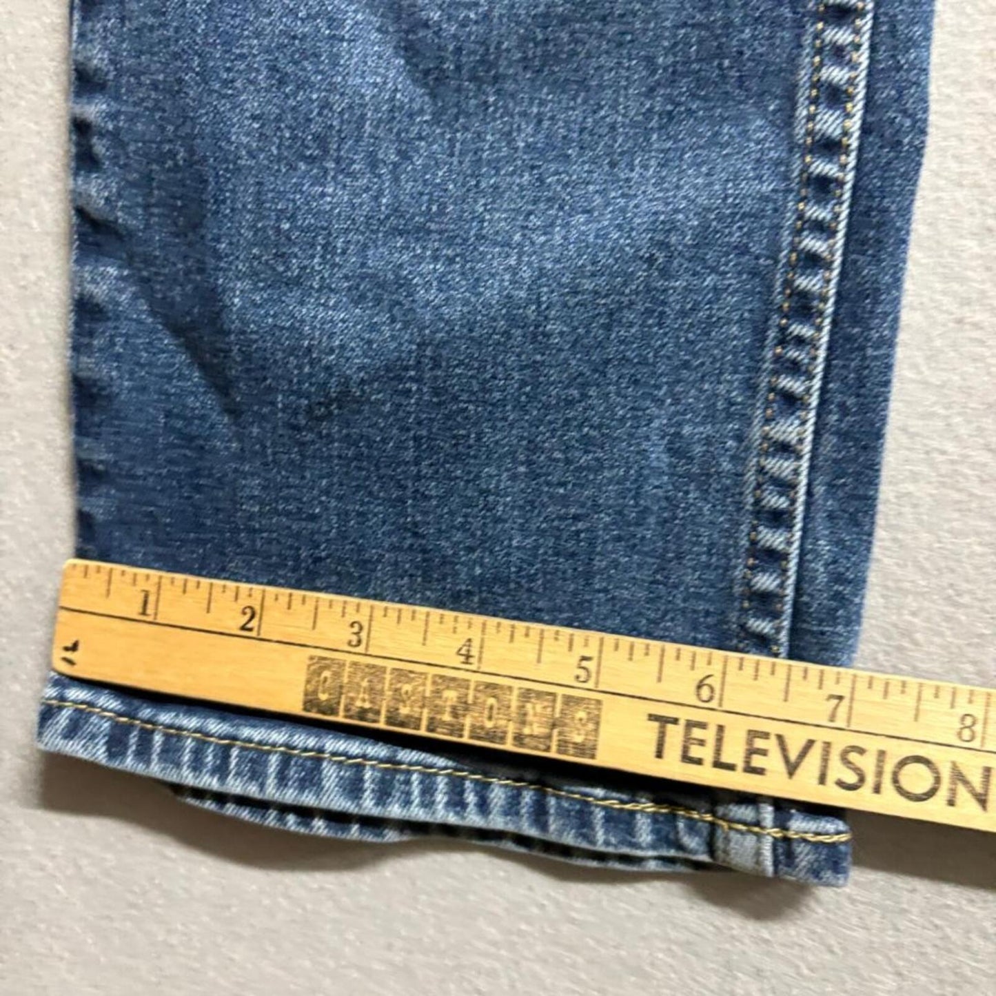 Hollister Epic Flex Slim Straight Jeans Mens 34x30 Medium Wash Stretch Denim