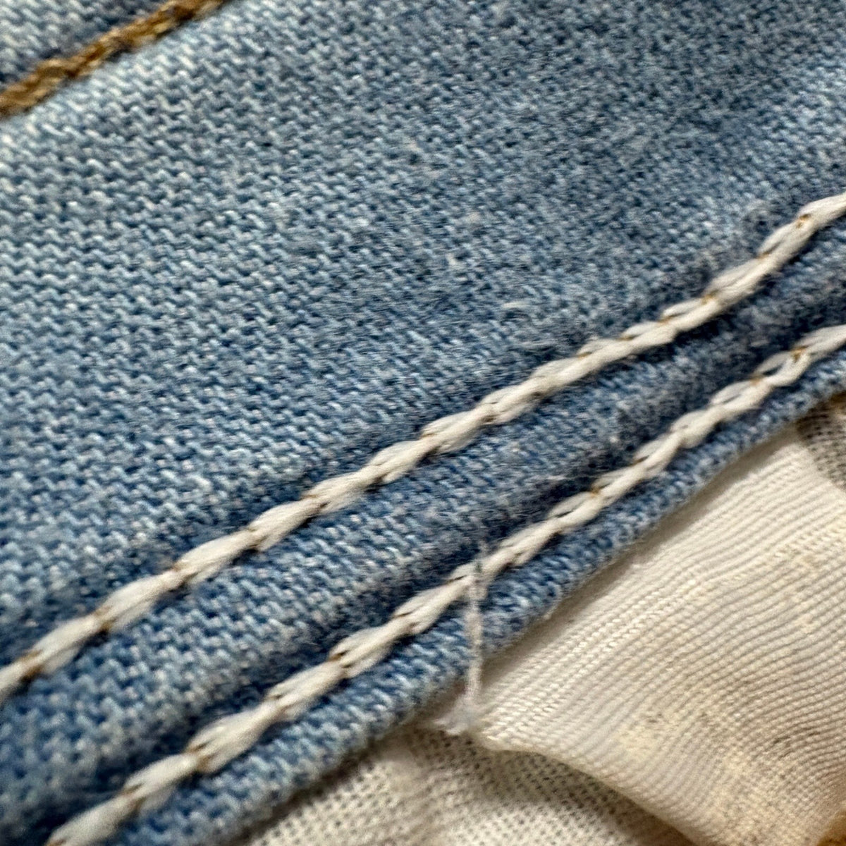 Vintage Wrangler Jeans Mens 30x26 Light Wash Denim Straight Leg Workwear USA