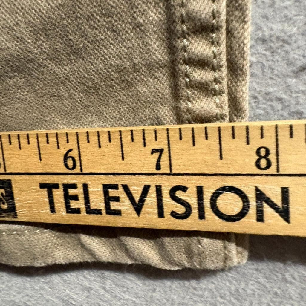Levis 505 Regular Fit Jeans Mens 31x30 Brown Khaki Denim Straight Leg Pants